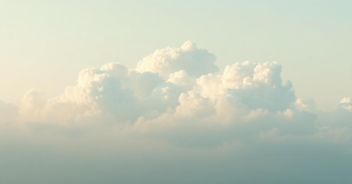Cloud formation shaped like a rising market chart representing ProMarketsCFD trading platform research